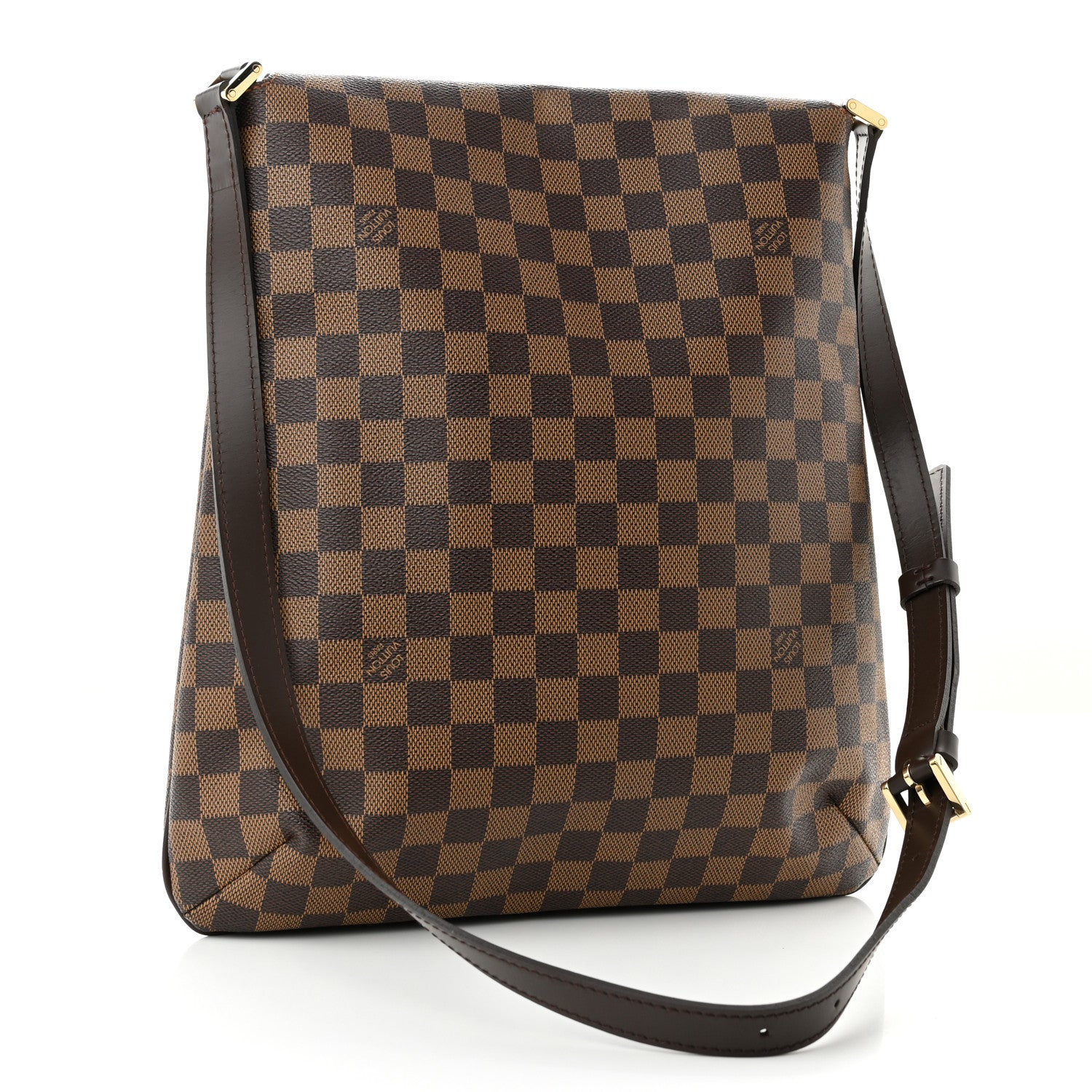 Louis Vuitton Damier Ebene Musette GM 3 of 9