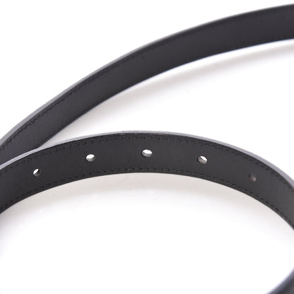 Gucci Calfskin Double G 20mm Belt 85 34 Black 5 of 6