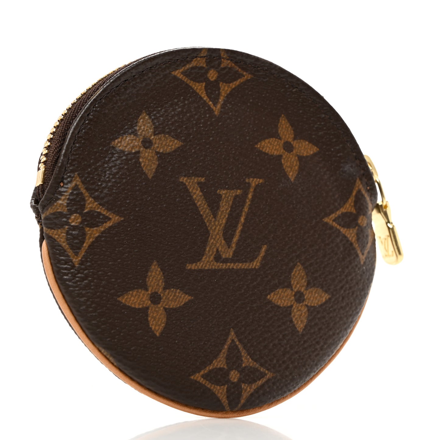Monogram Round Coin Purse