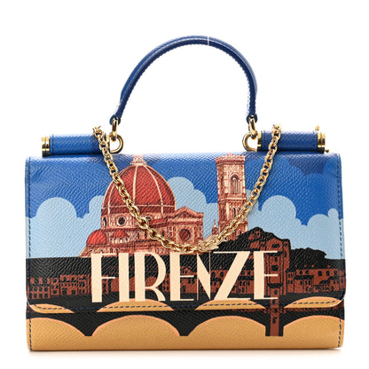 Dolce & Gabbana Dauphine Firenze Printed Mini Sicily Von Bag 1 of 11