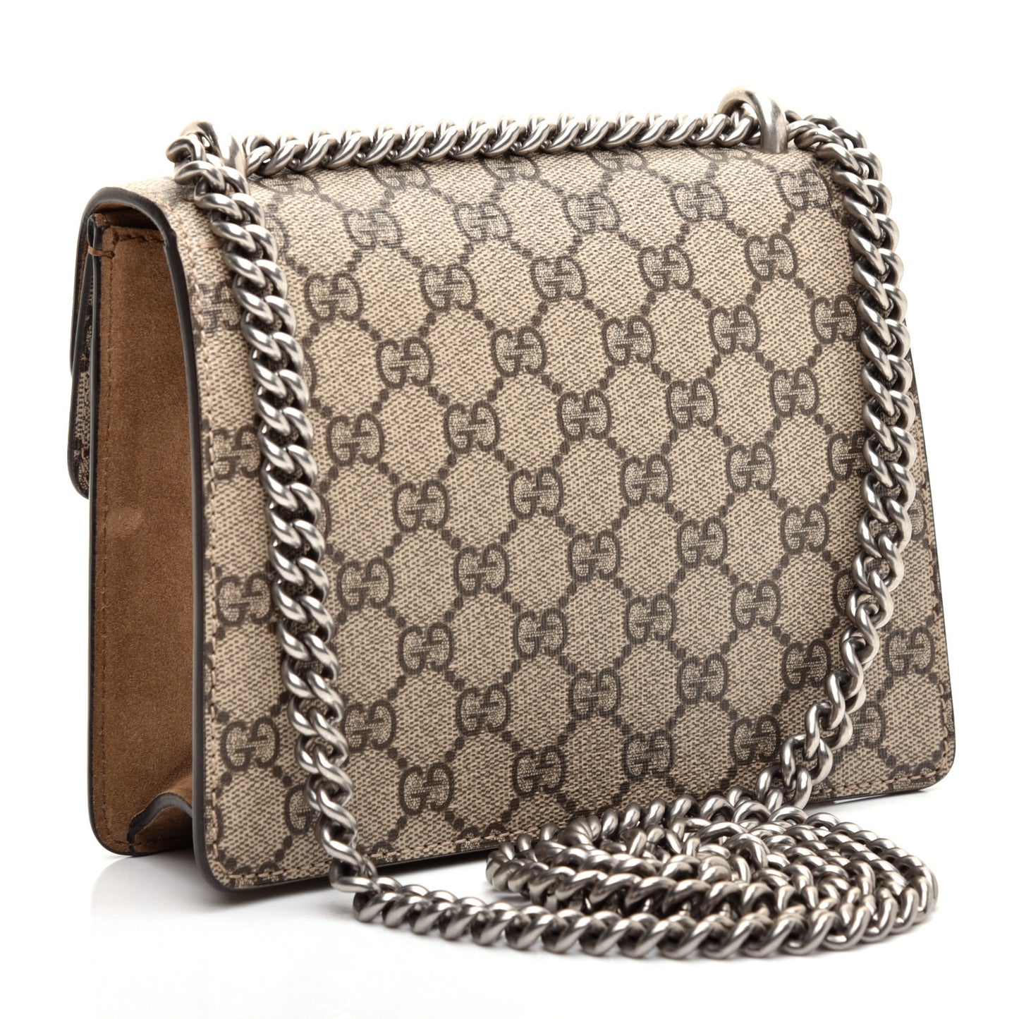 GG Supreme Monogram Mini Dionysus Shoulder Bag Taupe