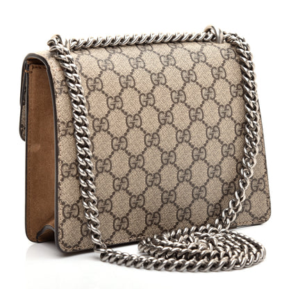Gucci GG Supreme Monogram Mini Dionysus Shoulder Bag Taupe 3 of 9