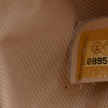 Chanel Lambskin Quilted Cloudy Bundle East West Tote Orange 7 of 9