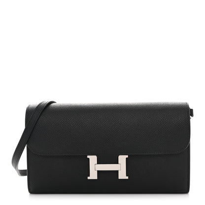 Hermes Epsom Constance Wallet To Go Black 1 of 11