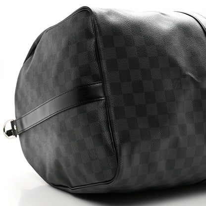 Louis Vuitton Damier Graphite Keepall Bandouliere 55 8 of 9
