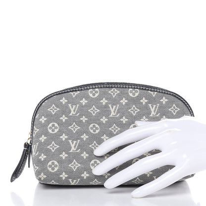 Louis Vuitton Monogram Idylle Cosmetic Pouch Encre 2 of 10