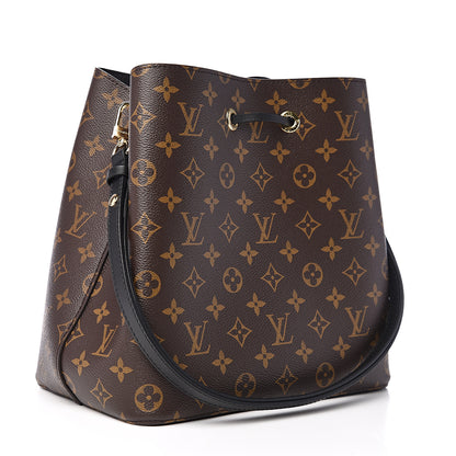 Louis Vuitton Monogram Neonoe MM Black 2 of 9