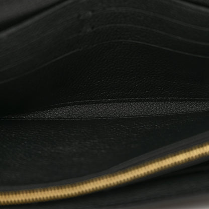 Louis Vuitton Empreinte Sarah Wallet NM Black 5 of 7
