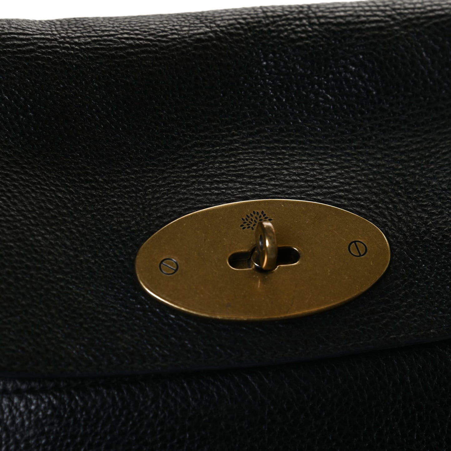 Natural Leather Small Bayswater Black