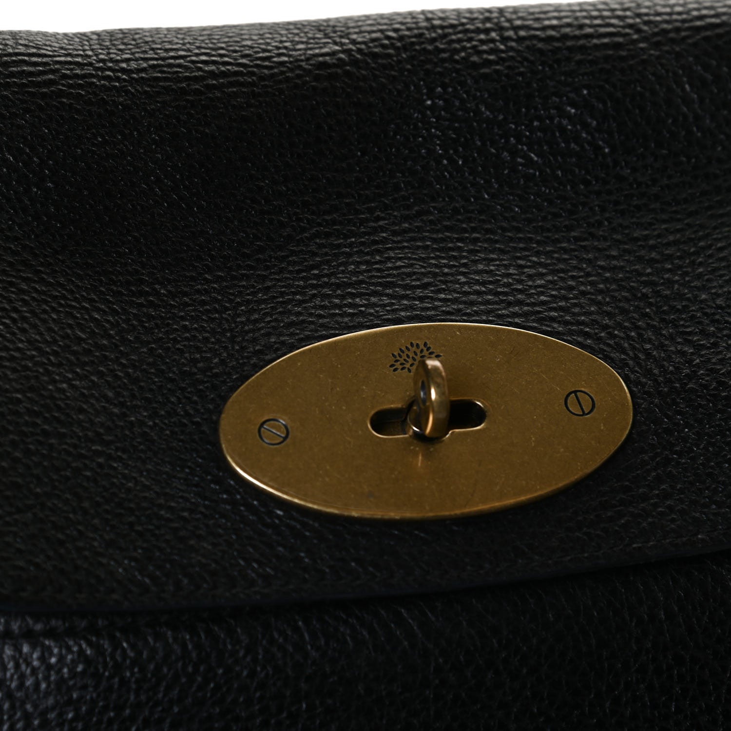 Mulberry Natural Leather Small Bayswater Black 13 of 15