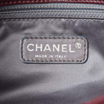 Chanel Calfskin Small Bubble Quilt Flap Burgundy 6 of 11