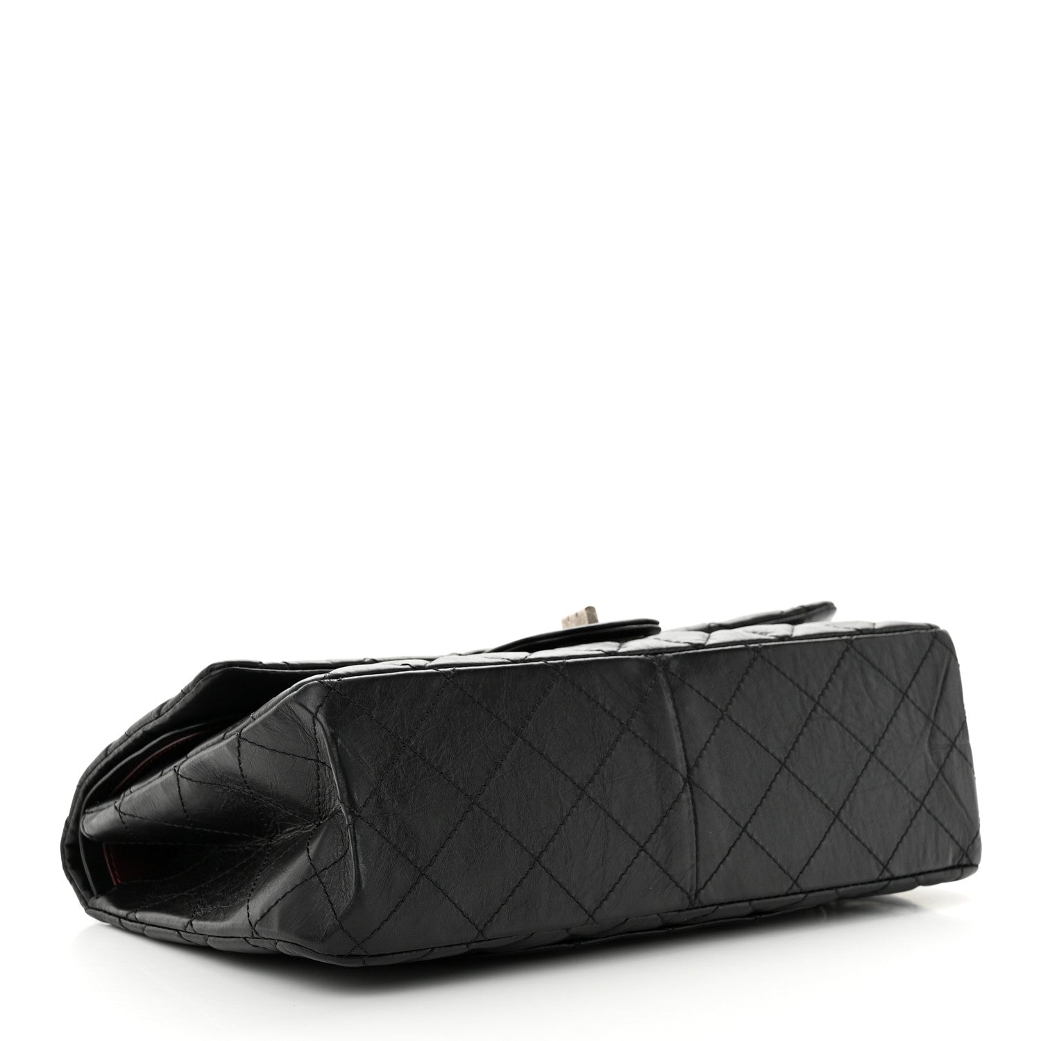 Chanel Aged Calfskin Quilted 2.55 Reissue 227 Flap Black 4 of 11