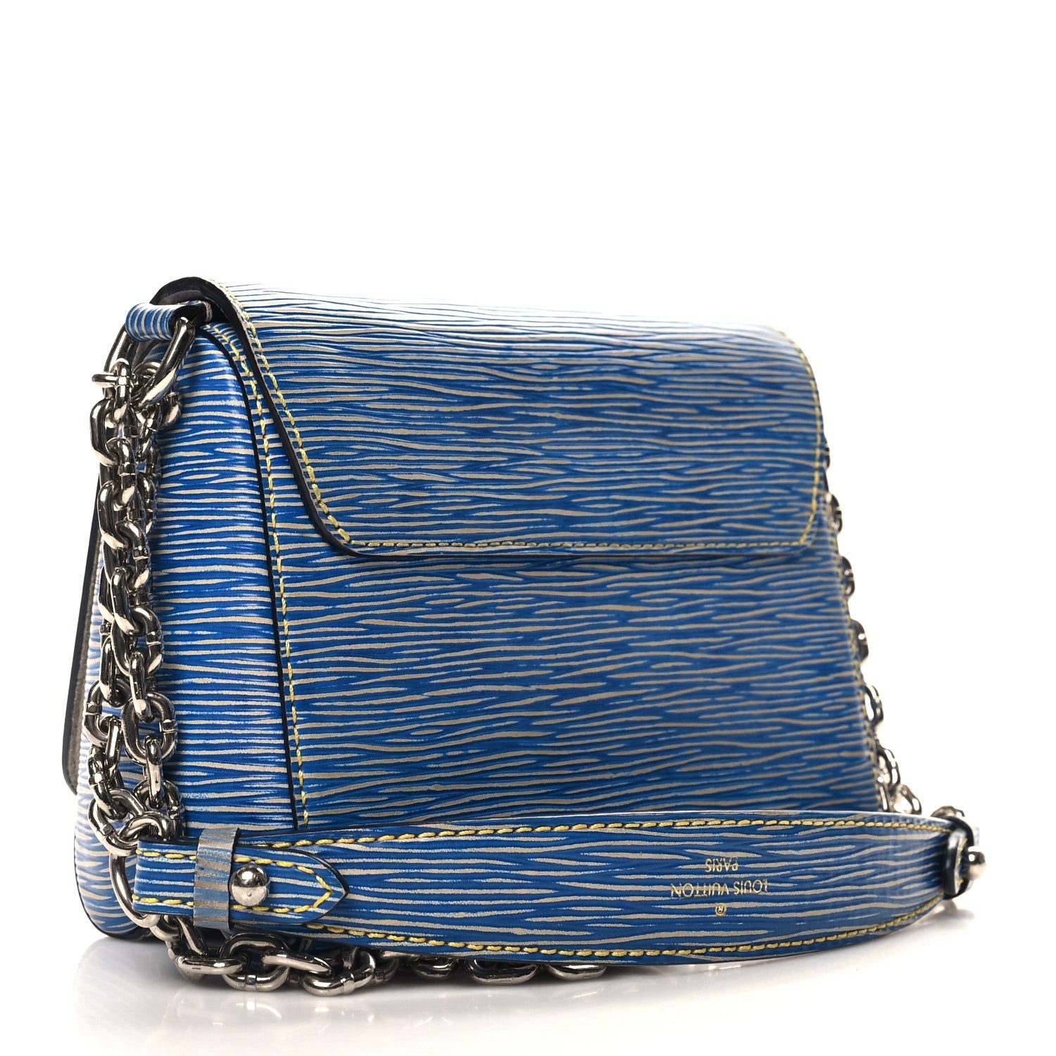 Louis Vuitton Epi Twist Shoulder Bag PM Denim Light 3 of 10