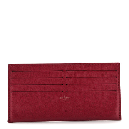 Louis Vuitton Calfskin Pochette Felicie Card Holder Insert Fuchsia 1 of 5