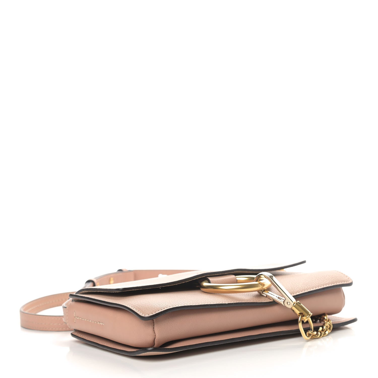 Chloe Goatskin Small Faye Shoulder Bag Biscotti Beige 4 of 9