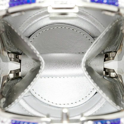 Judith Leiber x STAR WARS Crystal R2D2 Minaudiere Clutch Silver Multicolor 5 of 13