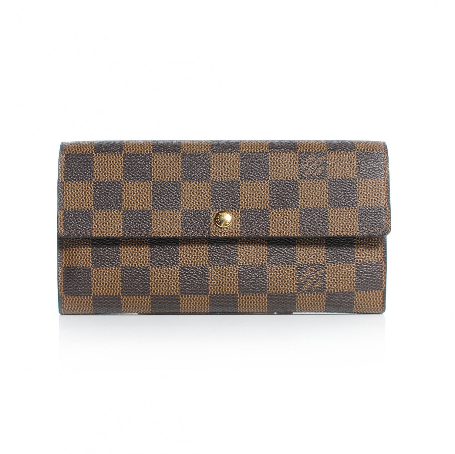 Louis Vuitton Damier Ebene Sarah Wallet 1 of 7
