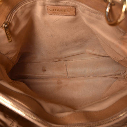 Chanel Caviar Quilted Grand Shopping Tote GST Beige 5 of 21