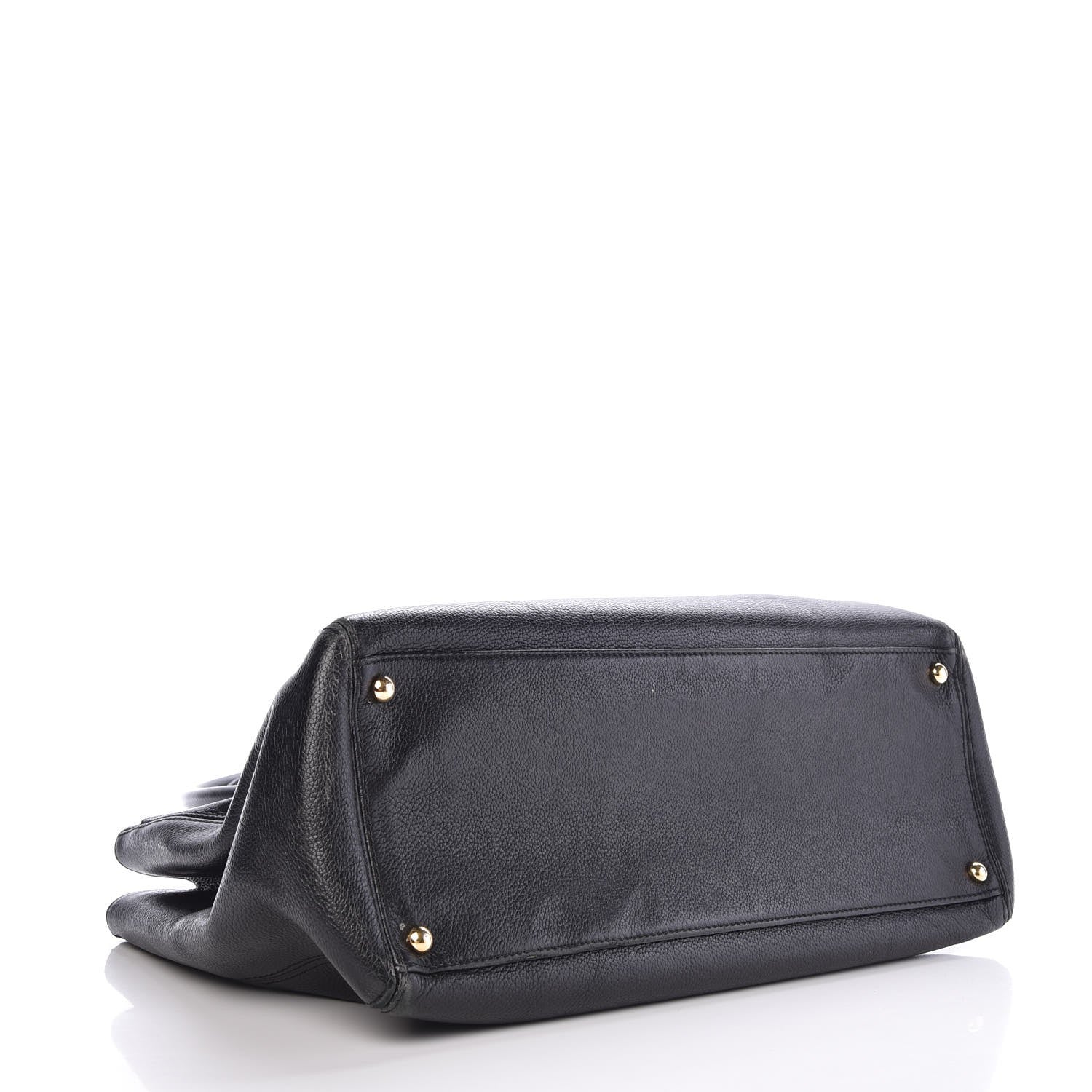 Chanel Calfskin Cerf Executive Shopper Tote Black 4 of 11
