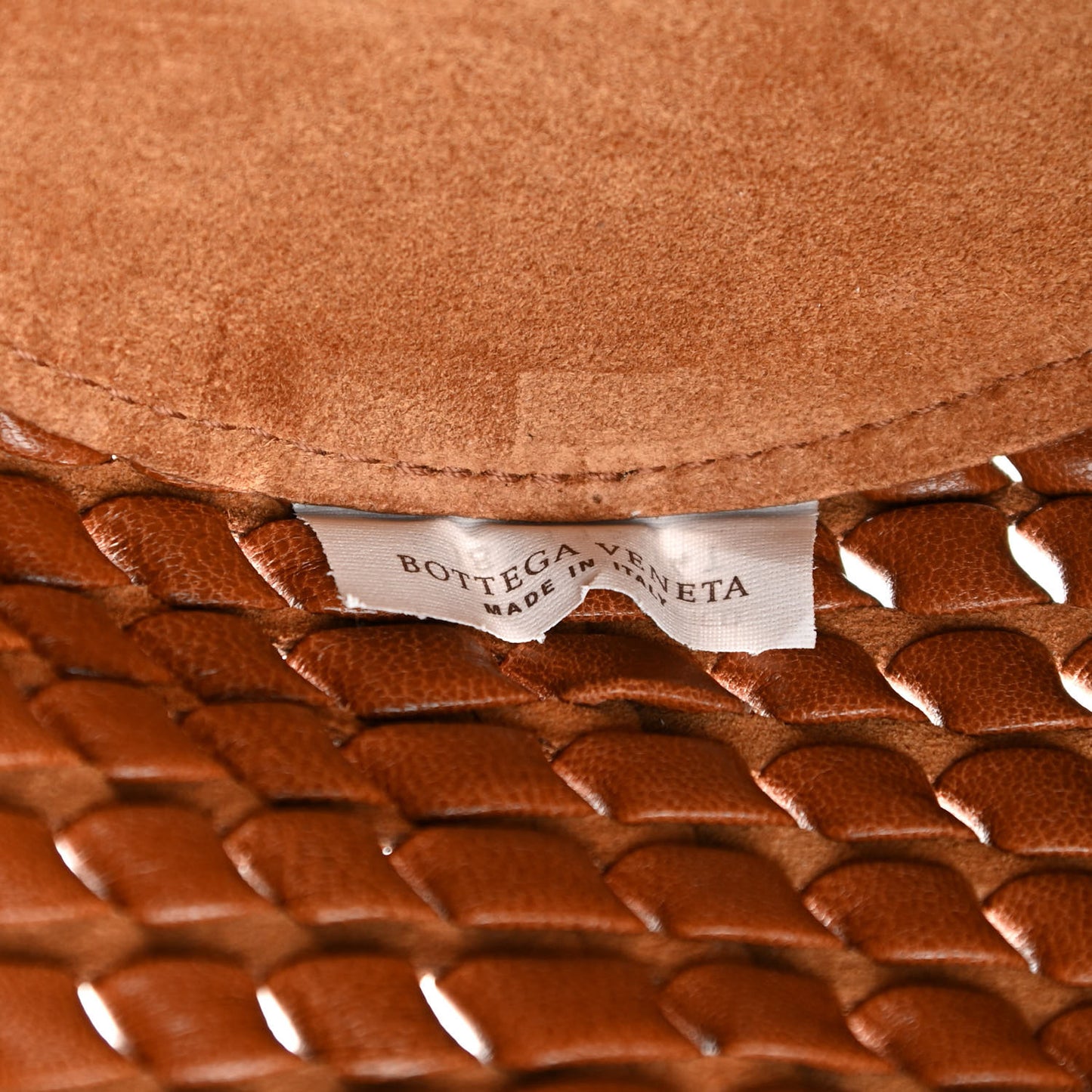 Nappa Intrecciato Rete Tote Wood