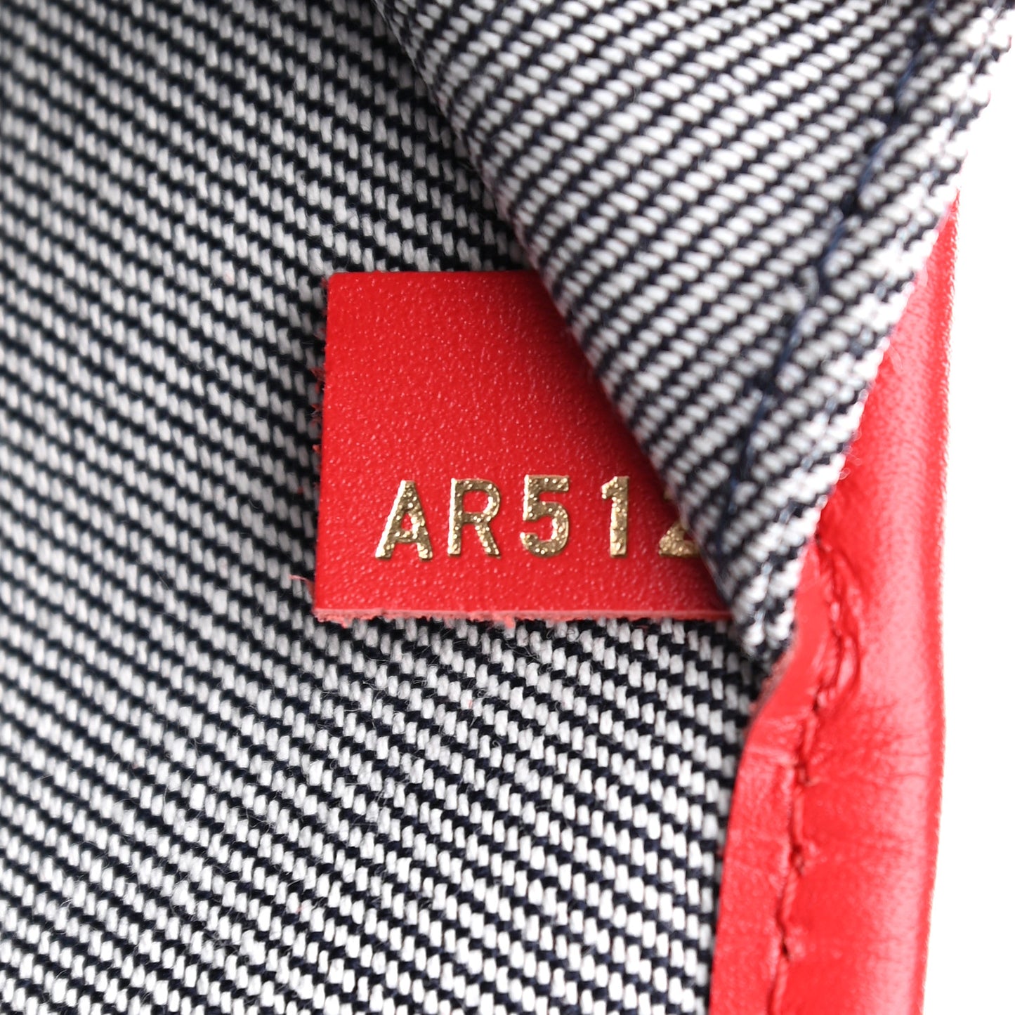 Denim Damier Monogram Patchwork Neverfull Blue Rouge
