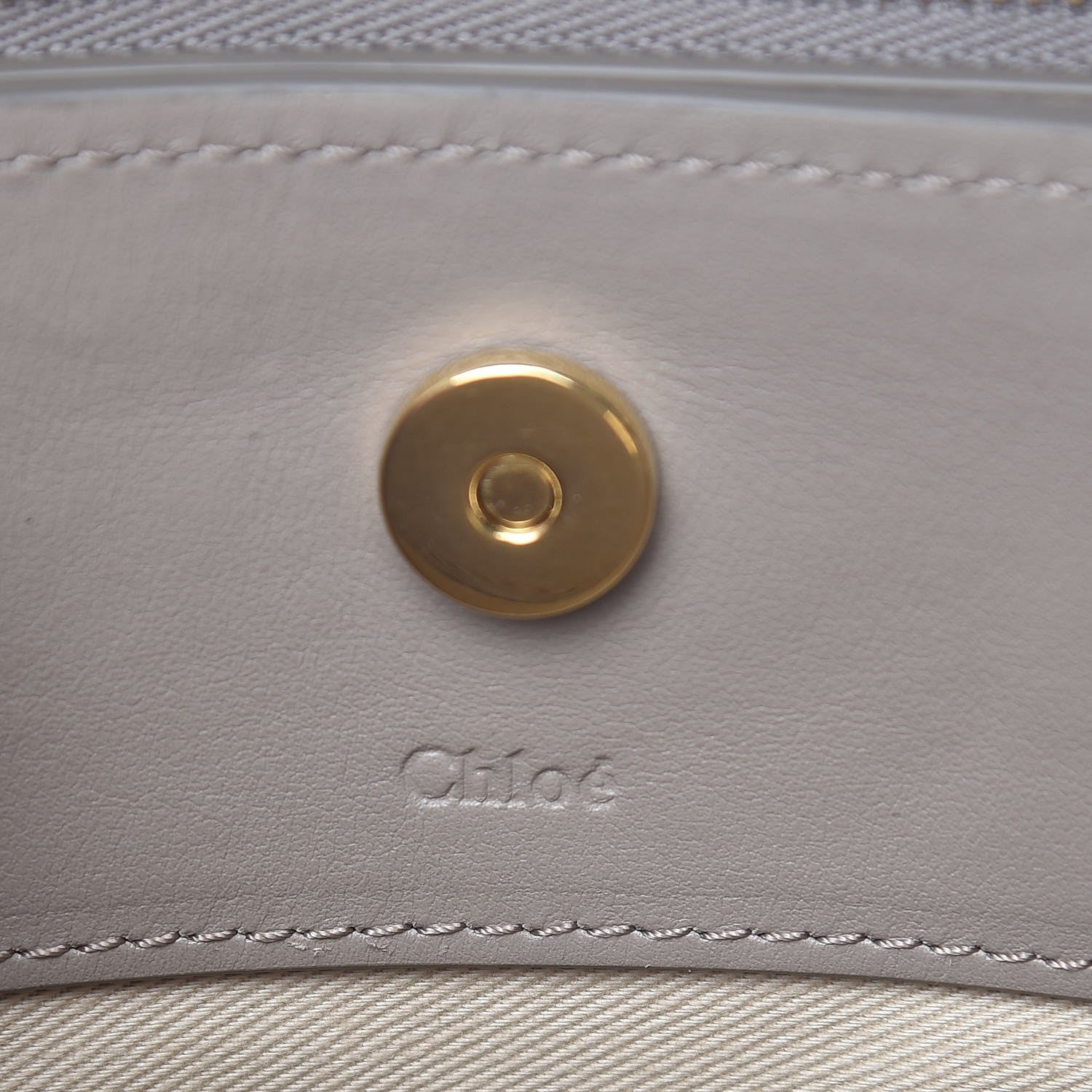 Chloe Calfskin Suede Mini Roy Bag Motty Grey 8 of 9