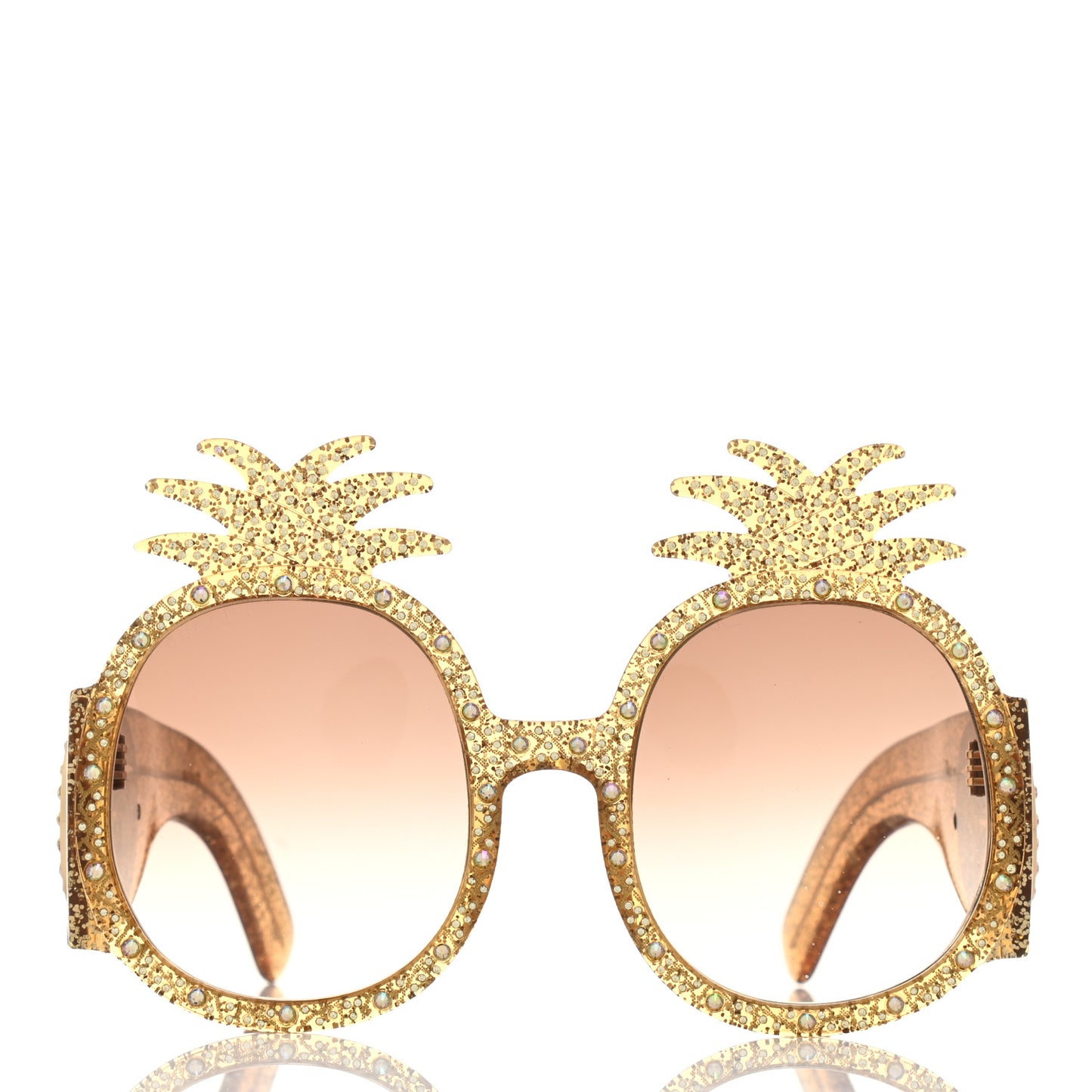 Acetate Pineapple GG0150/S Sunglasses Gold