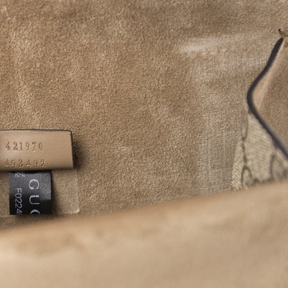 Gucci GG Supreme Monogram Mini Dionysus Shoulder Bag Taupe 8 of 14