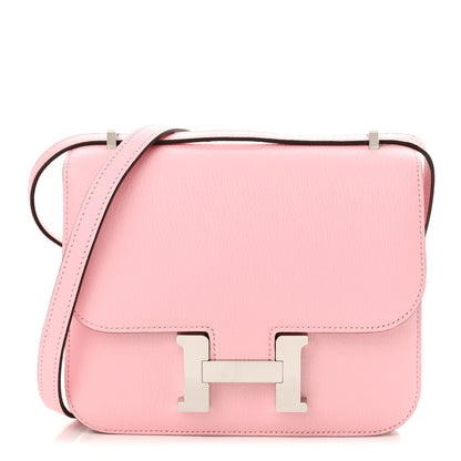 Hermes Chevre Mysore Constance 18 Rose Sakura 1 of 12