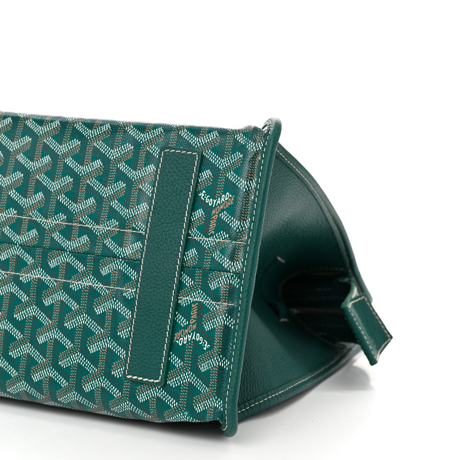 Goyard Goyardine Sac Hardy Pet Carrier PM Green 10 of 11