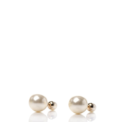 Christian Dior Pearl Mise En Dior Tribal Earrings 3 of 5