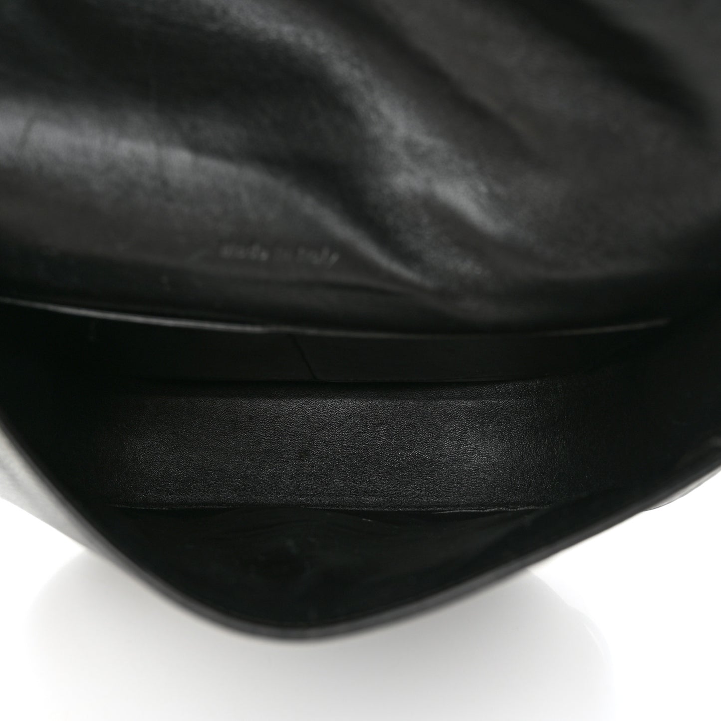 Grained Calfskin Compact Trotteur Black