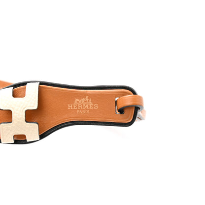 Hermes Epsom Butler Calfskin Hunter Oran Nano Bag Charm Nata 3 of 5