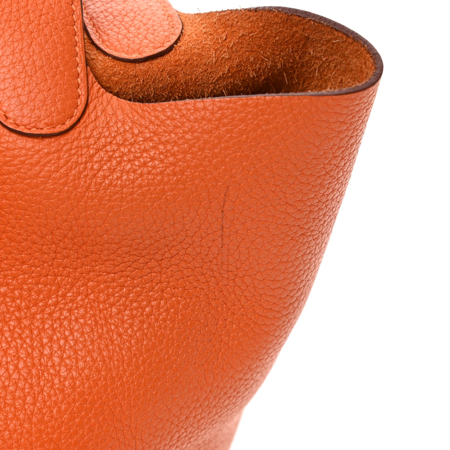 Taurillon Clemence Picotin Lock 22 MM Orange