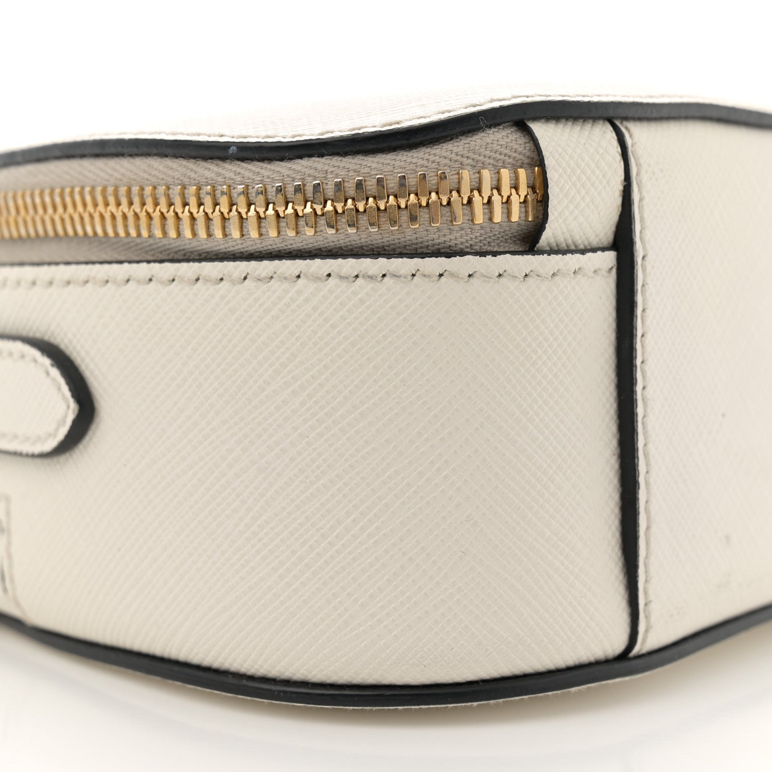 Prada Saffiano Lux Odette Crossbody White 9 of 17