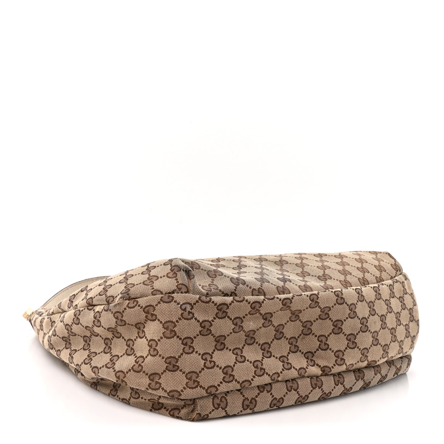 Gucci Monogram Large New Ladies Web Hobo Off White 4 of 15