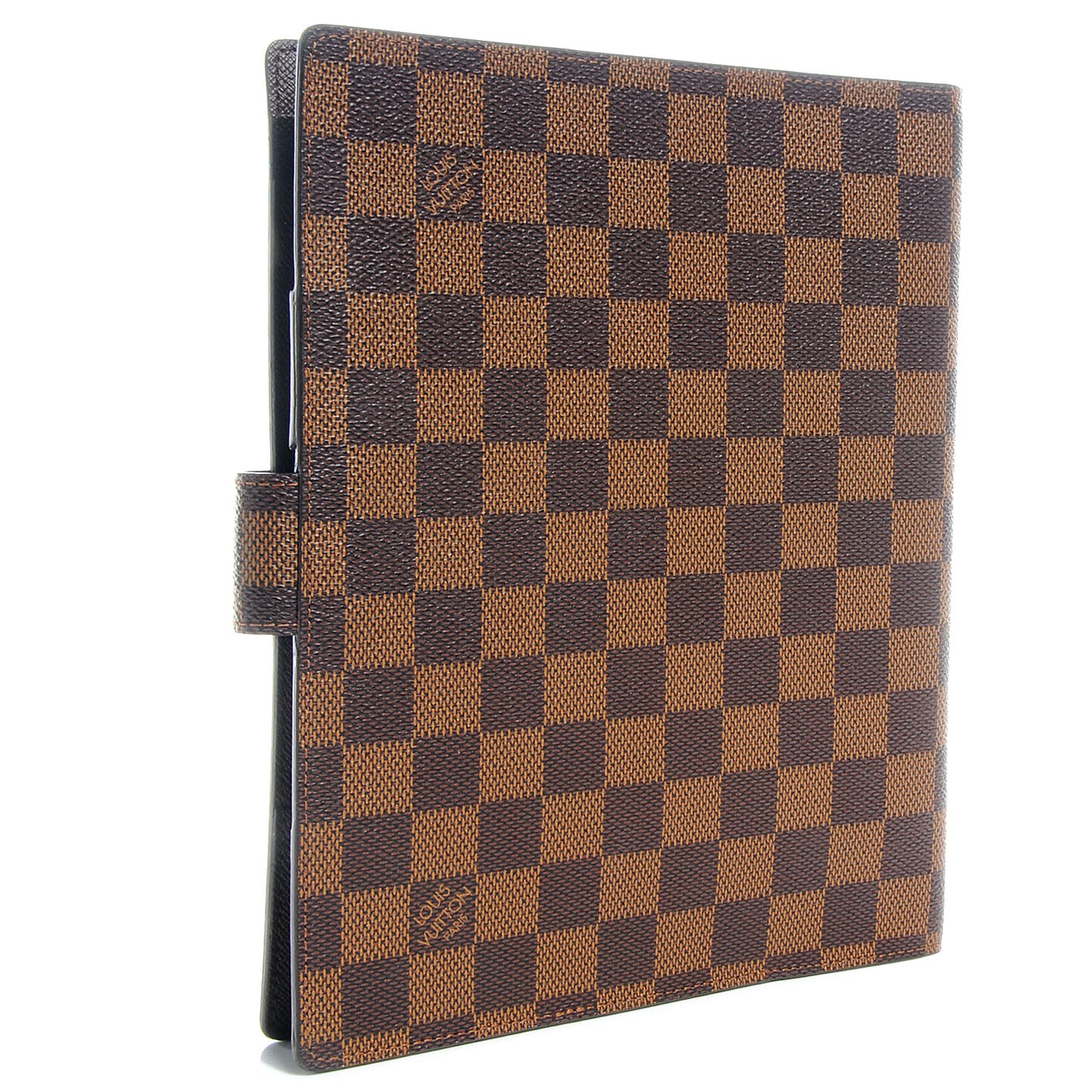 Damier Ebene Large Ring Agenda Cover