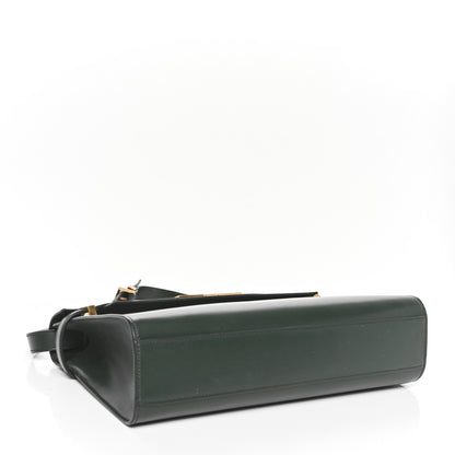Saint Laurent Smooth Calfskin Manhattan Shoulder Bag Dark Green 4 of 9
