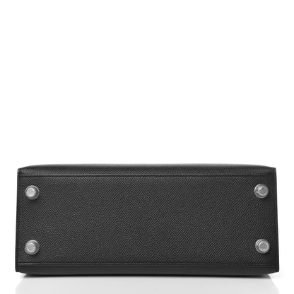 Hermes Epsom Kelly Sellier 25 Black 33 of 42