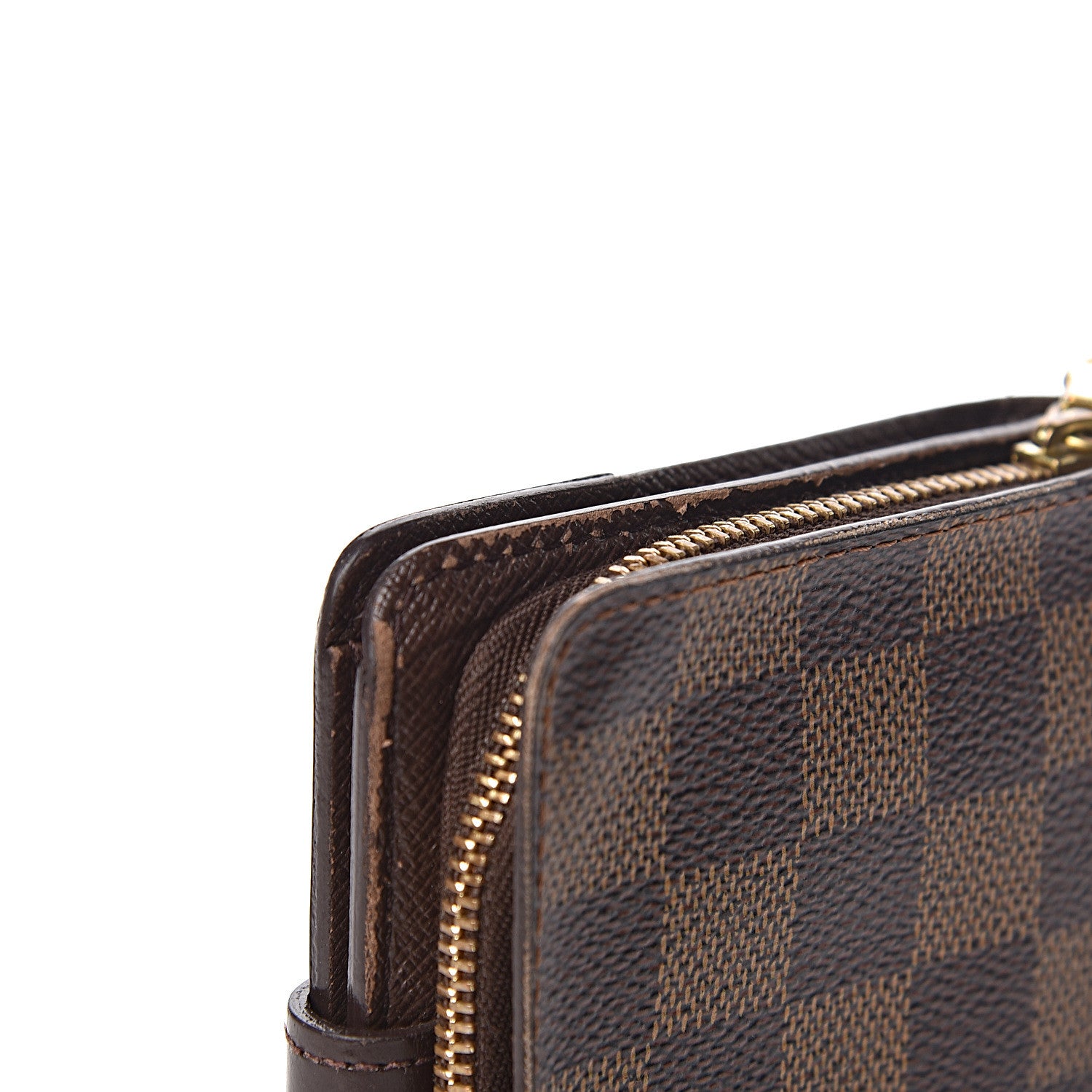 Louis Vuitton Damier Ebene Zippe Zipped Compact Wallet 13 of 14