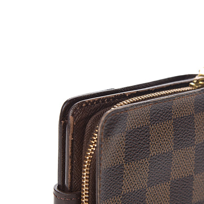 Louis Vuitton Damier Ebene Zippe Zipped Compact Wallet 13 of 14