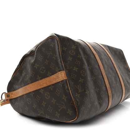 Louis Vuitton Monogram Keepall Bandouliere 55 7 of 13