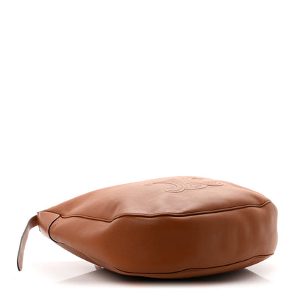Celine Supple Calfskin Large Triomphe Heloise Shoulder Bag Tan 5 of 12