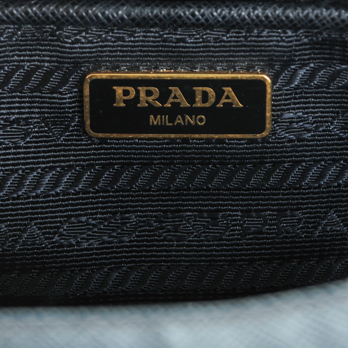 Saffiano Mini Camera Crossbody Bag Nero Black