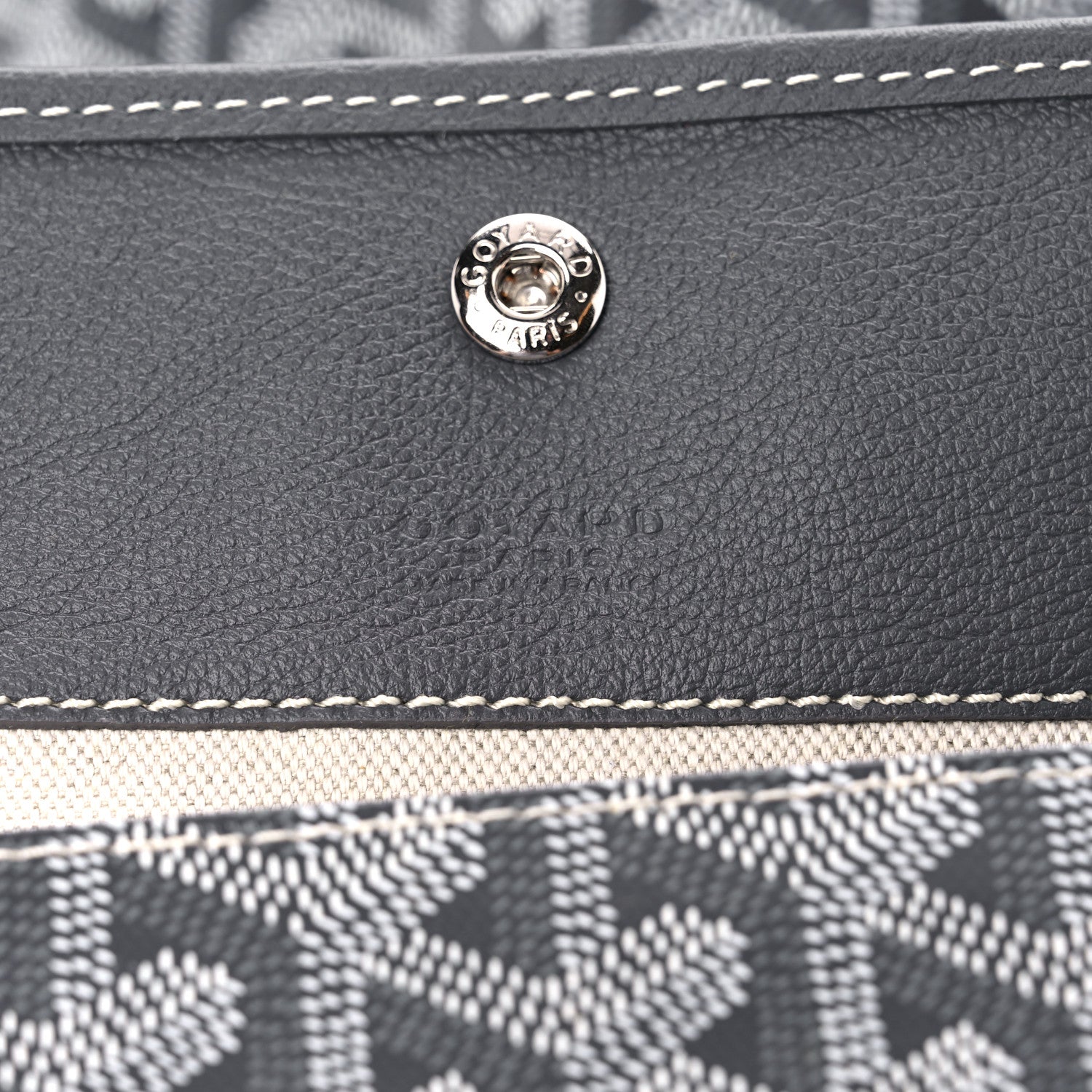 Goyard Goyardine Saint Louis GM Grey 7 of 9