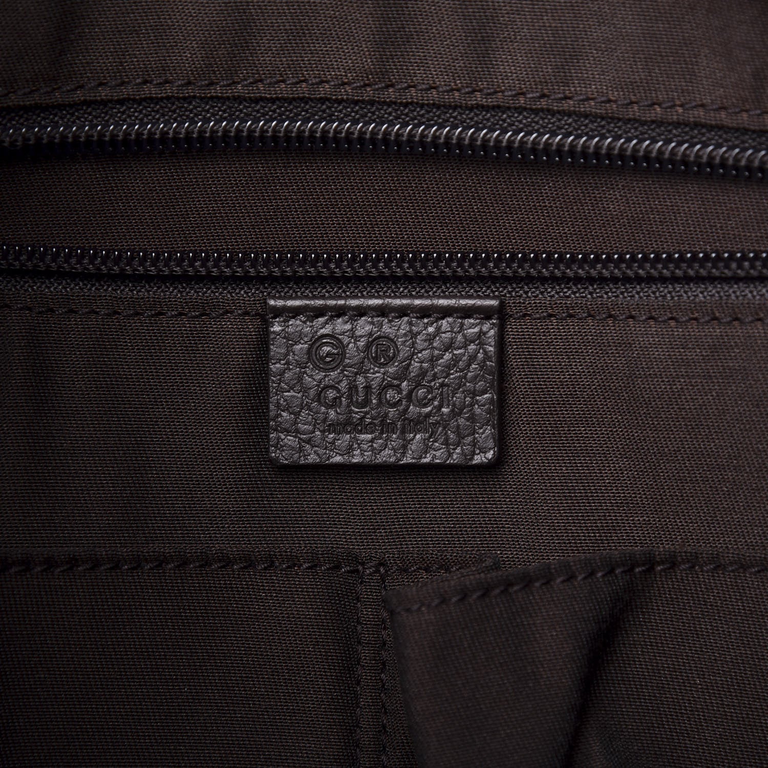 Gucci Monogram Briefcase Dark Brown 7 of 10
