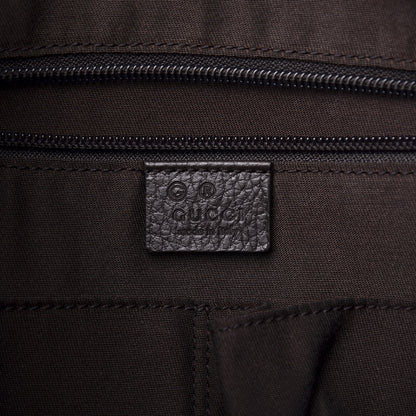 Gucci Monogram Briefcase Dark Brown 7 of 10