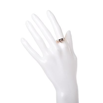Hermes 18K Rose Gold Diamond PM Collier De Chien Ring 54 6.75 2 of 7