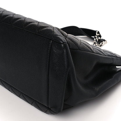 Chanel Caviar Quilted Grand Shopping Tote GST Black 9 of 10