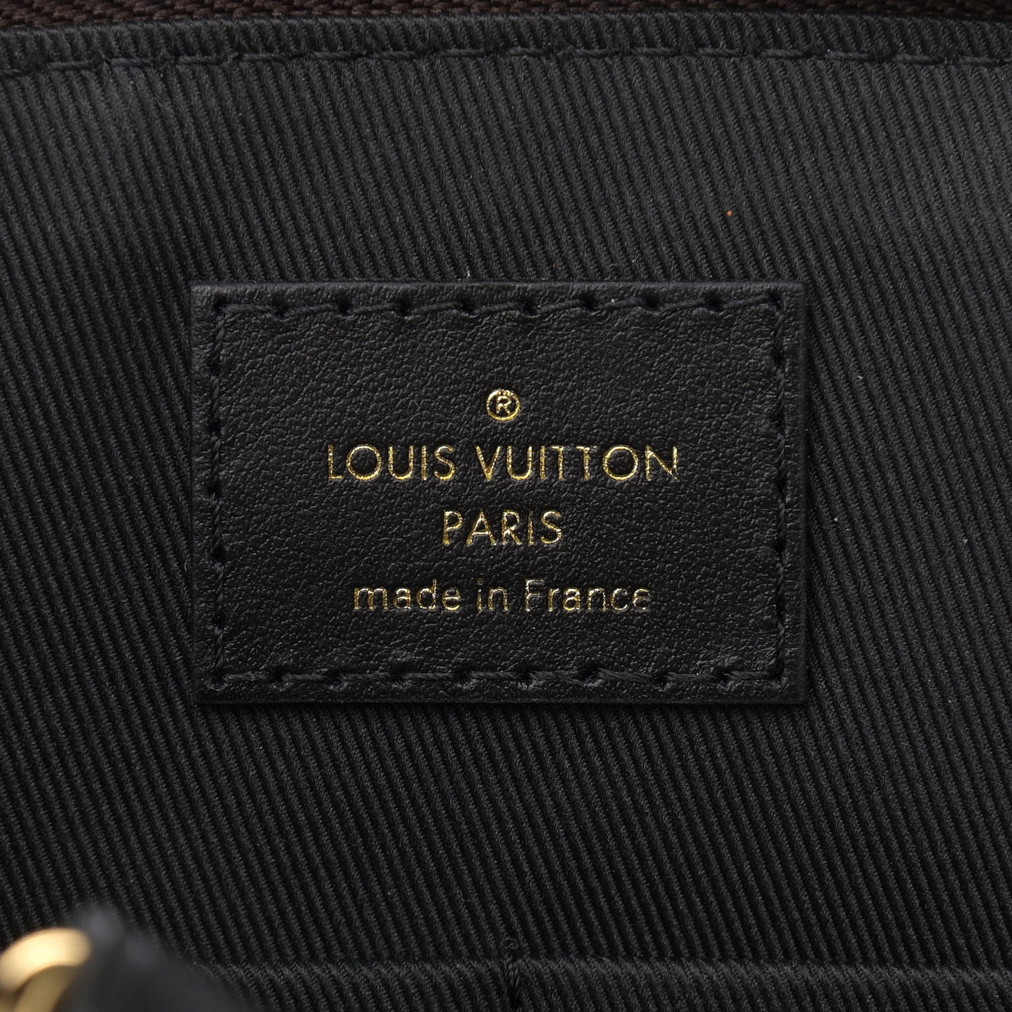 Damier Ebene Odeon Tote PM Black